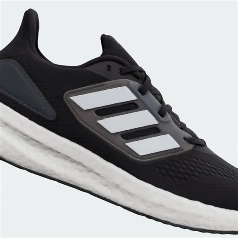 adidas black pureboost|adidas pure boost black men's.